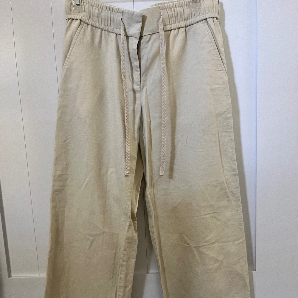 Loft Women's Wide Leg Linen Pant